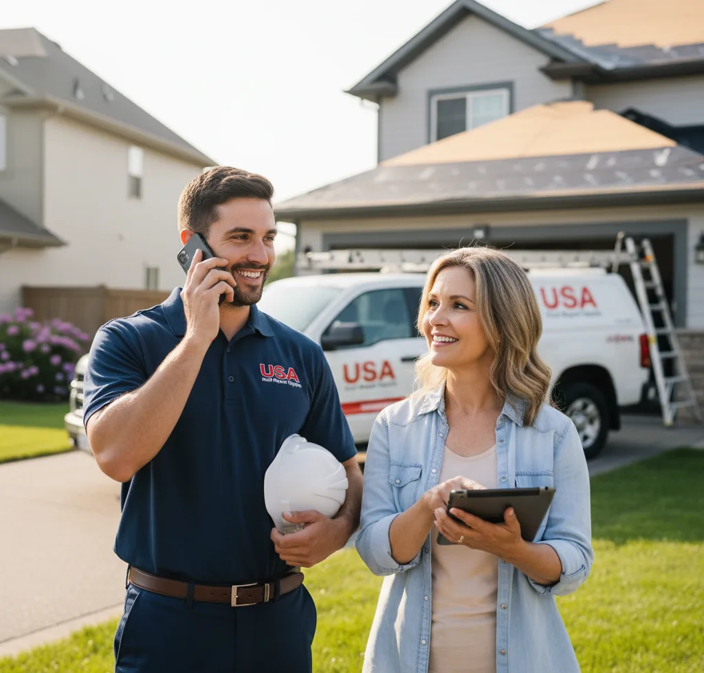 USA Roof Repair Experts customer support in Warsaw